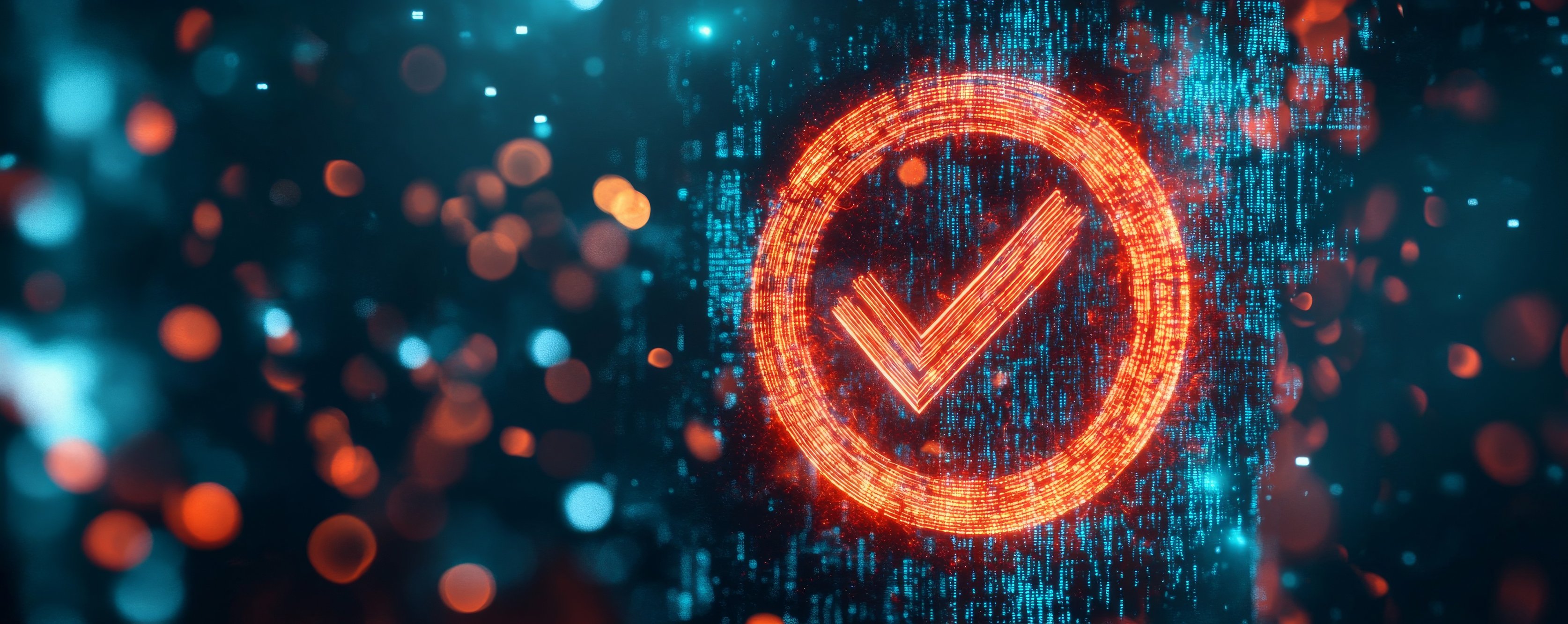 Checkmark icon showing confidence in meeting compliance standards.