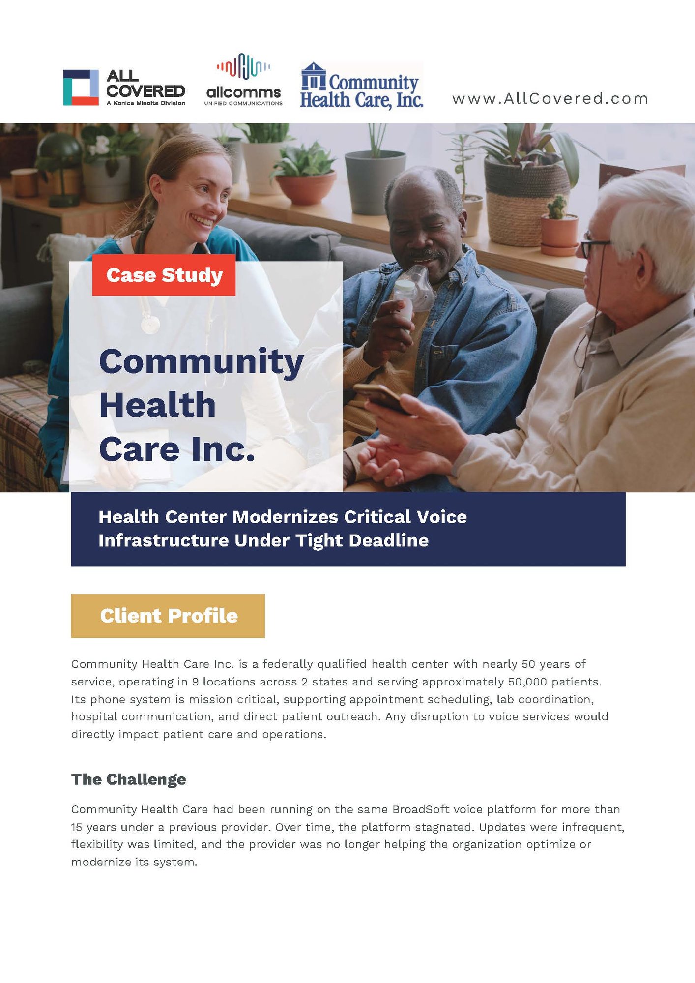 Case Study - Community Health Care Inc Cobranded_Apr2026_Page_1