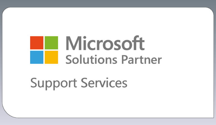 Microsoft Support Services Designation Badge
