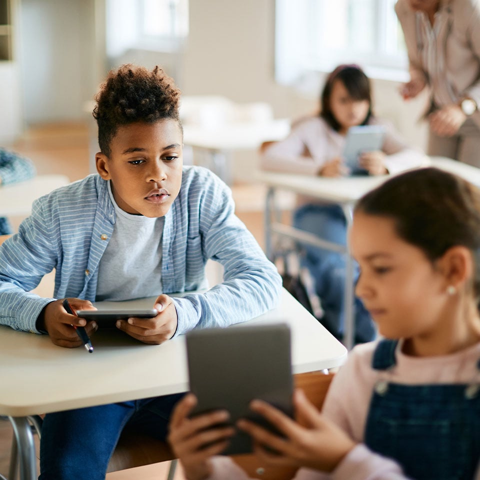 Secure IT infrastructure for schools, ensuring reliable data management and security
